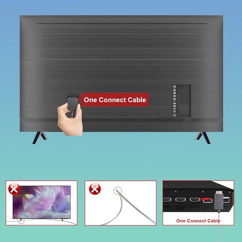 BN39-02395A One Connect Cable for Samsung TV, BN39-02395A LED TV One Connect Cable for Samsung TV QN55Q7CNAFXZA QN75Q7FNAFXZA QN65Q7FNAFXZA QN55Q75FNFXZA in Saudi Arabia