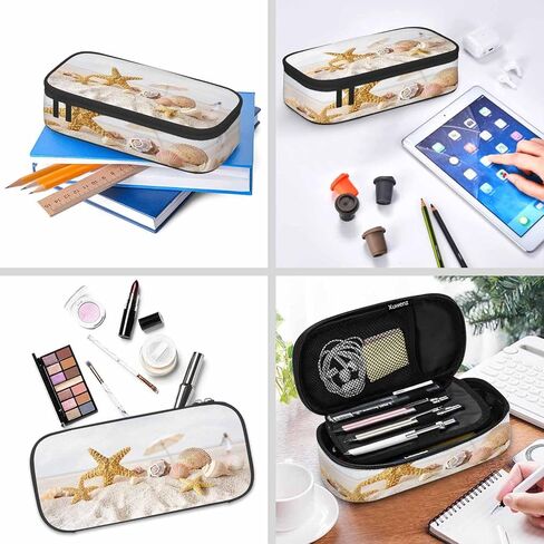 Basketball Pencil Holder Bag Heartbeat Sport Orange Black Pencil Case College Office Organizer for Teens School Students Boy Girl in Saudi Arabia