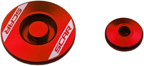 SCAR Engine Plugs Kit Crankcase Cover Compatible with KAWASAKI KX KX-F KXF 250 KX250F KXF 450 KX450F 08-23 - Blue in Kuwait