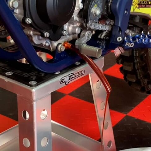 Pit Posse Oil Drain Tool Kit Compatible with KTM, Husqvarna 2 Stroke and 4 Stroke Engines Black in Saudi Arabia