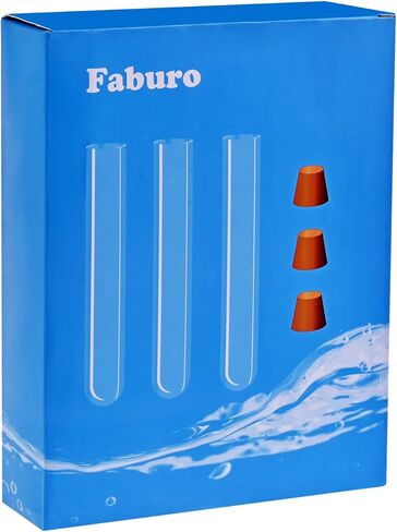 30 قطعة من أنابيب اختبار البلاستيك الشفاف مع سدادات الفلين، زجاجات بلاستيكية صغيرة مقاس 16 × 100 مم 10 مل مع فلين، ختم جيد لتخزين الحلوى، ملح الاستحمام، التجارب العلمية وانتشار النباتات in Kuwait