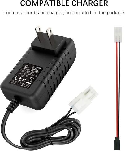 melasta RC Receiver Battery 6V 2000mAh Rechargeable NiMH Receiver RX Batteries Pack Compatible with Futaba RC Airplane Servo Controller Hitec Connectors for RC Airplanes/RC Aircrafts (2-Pack) in Saudi Arabia