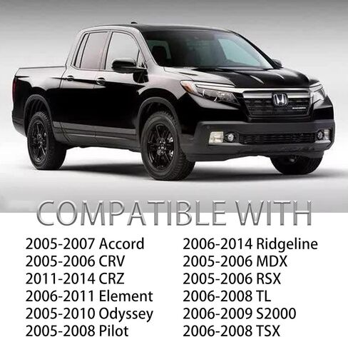 غطاء غاز FOKES، غطاء حشو خزان الوقود متوافق مع Accord CR-V CR-Z Element Odyssey Pilot Ridgeline S2000 Acura MDX RSX TL TSX يستبدل #117670-SHJ-A01 17670-SHJ-A02 17670SHJA31 in Kuwait