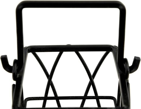 سلة أكياس السكر للتحلية المتنوعة من سبيكتروم، ملحقات للمطاعم والمنازل، حامل أكياس الشاي ومنظم محطة القهوة، أسود in Kuwait