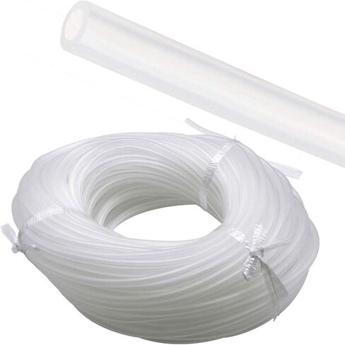 82Ft Aquarium Airline Tubing, Soft Air Pump Hose for Fish Tank, 4mm ID, 6mm OD, 25M Long Flexible Clear in Saudi Arabia