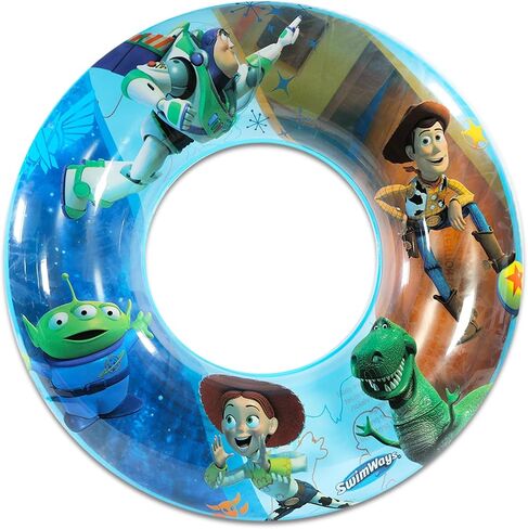 Toy Story Pool Toys Set for Kids - Disney Gift Bundle with Inflatable Swim Ring, Goggles, Temporary Tattoos, and More | Toy Story Beach Toys for Boys, Girls in Saudi Arabia