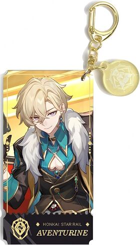 Honkai Star Rail Character Acrylic Keychain - 3.54" x 1.85" Waterproof and Scratch-Resistant Design in Saudi Arabia