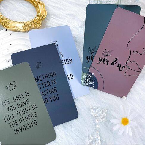 Yes No Oracle Cards Deck, Intuition Oracle Cards, Oracle Cards for Beginners, Icebreaker Cards, Seeking a Simple and Direct Answer in Saudi Arabia