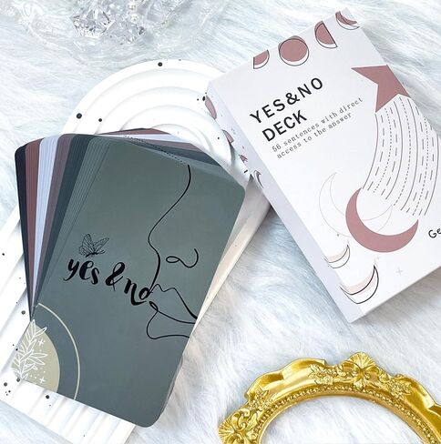 Yes No Oracle Cards Deck, Intuition Oracle Cards, Oracle Cards for Beginners, Icebreaker Cards, Seeking a Simple and Direct Answer in Saudi Arabia