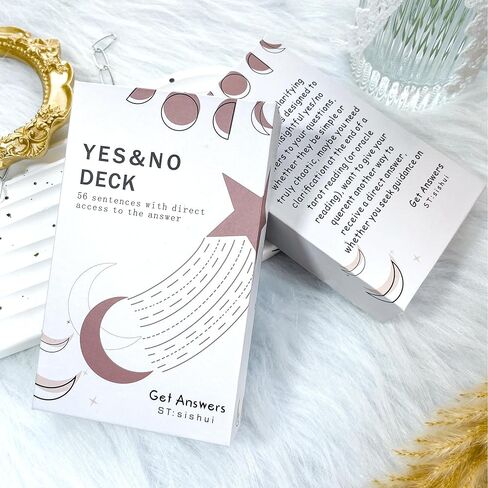 Yes No Oracle Cards Deck, Intuition Oracle Cards, Oracle Cards for Beginners, Icebreaker Cards, Seeking a Simple and Direct Answer in Saudi Arabia
