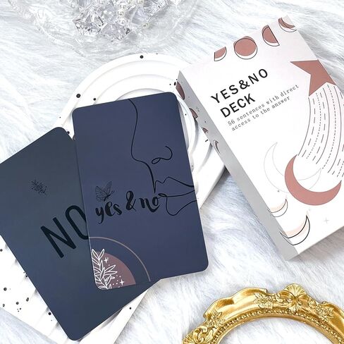 Yes No Oracle Cards Deck, Intuition Oracle Cards, Oracle Cards for Beginners, Icebreaker Cards, Seeking a Simple and Direct Answer in Saudi Arabia