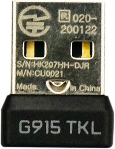 BestParts New USB Dongle Keyboard Receiver Adapter Replacement for Logitech G913 G915 TKL Wireless Mechanical Gaming Keyboard fits for Logitech G815 G813 TKL Keyboard (Black) in Saudi Arabia
