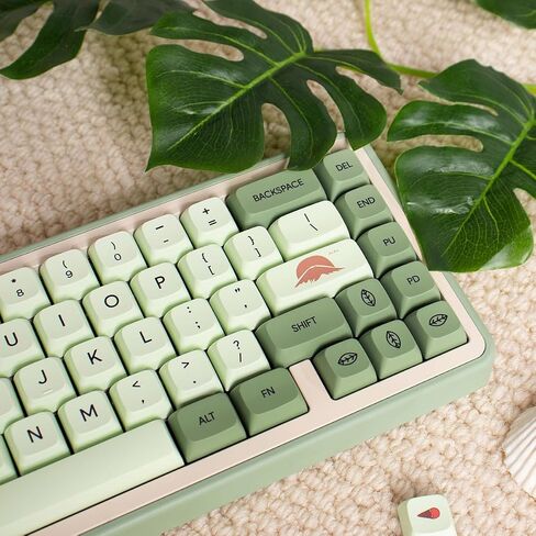 أغطية مفاتيح ماتشا 124 مفتاح XDA Profile Dye Sub PBT مجموعة أغطية مفاتيح مناسبة لـ 60% 65% 95% Cherry Mx مفاتيح لوحة المفاتيح الميكانيكية in Kuwait