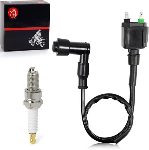 CDI BOX & Wire Wiring Harness Ignition Coil Spark Plug Kit Compatible with HONDA XR80R XR100R 2001-2003 CRF80F CRF100F 2004-2009 30410-GT9-000 32100-KN4-A60 in Saudi Arabia