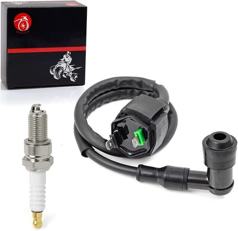 CDI BOX & Wire Wiring Harness Ignition Coil Spark Plug Kit Compatible with HONDA XR80R XR100R 2001-2003 CRF80F CRF100F 2004-2009 30410-GT9-000 32100-KN4-A60 in Saudi Arabia