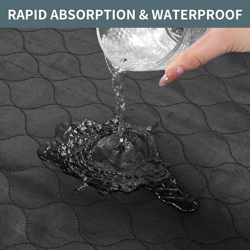 36 x 41 in Reusable Chewproof Pee Pads for Dogs,Indestructible Washable Dog Bed for Aggressive Chewer,Super Absorbing Pet Training Pads,Non Slip Waterproof Puppy Pee Pads in Saudi Arabia