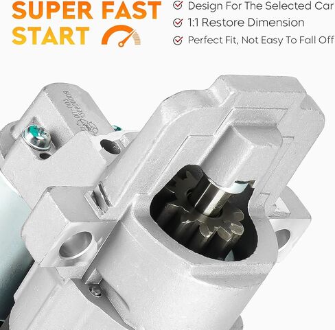 Starter for Mazda 3 2004 2005 2006 2007 2008 2009, SMT0253 410-48145 M0T90981 17909 M0T9098 17471 in Saudi Arabia