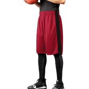 COOFANDY Mens Long Basketball Shorts Gym Athletic Workut Mesh Shorts with Pockets
