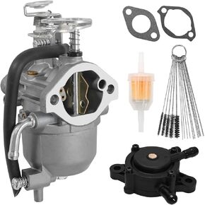 Carburetor kit Replacement for Kawasaki Mule 600 610 SX XC SC 4x4 KAF400 KAF400B KAF400A KAF400C KAF400E KAF400D 2006-2016 Carb, 15003-2943 15004-0953