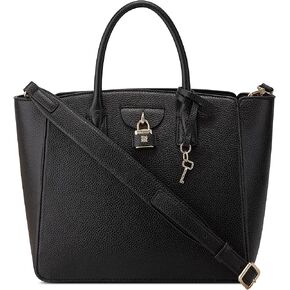 Nine West Shirin Elite Satchel, Black in Kuwait