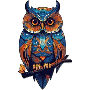 Dad Gifts, Wooden Jigsaw Puzzles, Wooden Puzzles for Adults, Jigsaw Puzzles, Wood Puzzles Adult, Medium Size - Animal