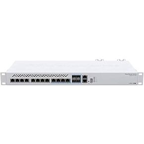 MikroTik 12-Port 10G Switch with Dual Power Supply (CRS312-4C+8XG-RM)