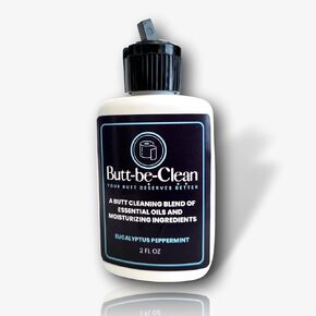The Environmentally Friendly Flushable Wet Wipe Alternative. Toilet Paper Additive. Hygienic Wiping Lotion. Made with Aloe and Essential Oils. Because Your Butt Deserves Better.