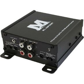 Milennia MILAMP200BT Amp200bt 4 X 20w Rms Bluetooth Multi-zone Amplifier