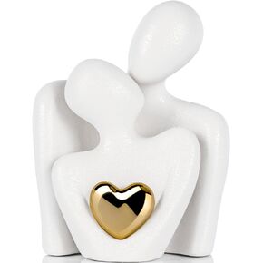 XMGZQ for Couple,Mini Couple Statue Tv Stand Decor Items for Living Room,Bedroom Decor for Couples Sculpture Knick Knacks for Shelves,Show Pieces for Home Decor