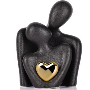 XMGZQ for Couple,Mini Couple Statue Tv Stand Decor Items for Living Room,Bedroom Decor for Couples Sculpture Knick Knacks for Shelves,Show Pieces for Home Decor