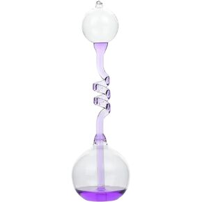 YANZHE Office Thinking Hand Boiler, Glass Science Energy Transfer, Children Science Experiment, Thermometer Spiral Glass Science Energy Museum Toy Gifts (Blue)