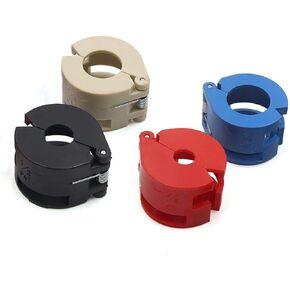 4pcs 3/8" 1/2" 5/8" 3/4" Plastic Disconnect Quick A/c Fuel Line Spring Lock Coupling Tool Set for Car Auto Air Conditioner Systems