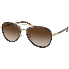 Tory Burch TY6089 Pilot Sunglasses for Women + BUNDLE With Designer iWear Eyewear Kit