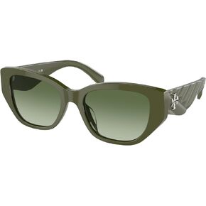 Tory Burch TY7196U Rectangle Sunglasses for Women + BUNDLE With Designer iWear Complimentary Eyewear Kit