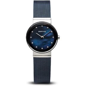 BERING Women's Quartz Movement Watch - Classic Collection with Stainless Steel and Sapphire Glass 10126-XXX in Kuwait