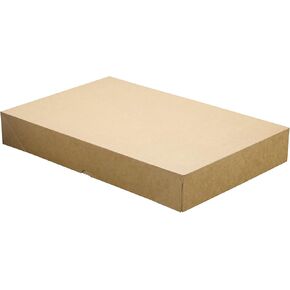 صناديق هدايا بيضاء من HUAPRINT للملابس، وصناديق هدايا القمصان للهدايا، مقاس 16.9 × 11 × 2.5 بوصة، وصناديق هدايا كبيرة مع أغطية للملابس، والرداء، والسترة، وزوج من السراويل، و16 مجموعة من صناديق الهدايا من الورق المقوى in Kuwait