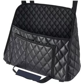 حامل حقيبة يد لمحفظة السيارة، حامل جيوب جلدية للسيارة بين المقاعد الأمامية، حاجز للحيوانات الأليفة في المقعد الخلفي للأطفال، تخزين منظم السيارة بسعة كبيرة in Kuwait