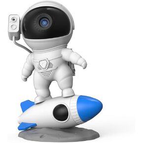 SFOUR Star Projector Galaxy Night Light,Rocket Astronaut 12 Sheets of Film to Meet The Fantasy of The Starry Sky Extreme, Gift for Kids Adults for Bedroom, Christmas, Birthdays, Valentine's Day etc.