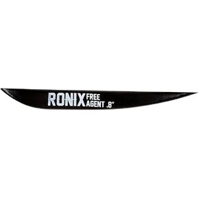 Ronix 0.8 in Free Agent Wakeboard Fin (2 Pack), Black
