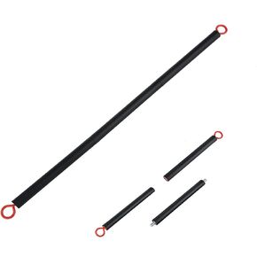 Resistance Band Bar for Fitness Portable Steel Pilates Workout Bar for Exercise 3 Parts Bar for Resistance Bands, Home Gym Resistance Training Equipment