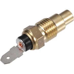 Coolant Temperature Sensor for INFINITI M30 Durable No.25080-89903 Water Temp Sensor Gold Tone Inner