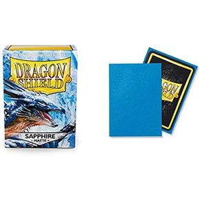 Dragon Shield Matte Sapphire Standard Size 100 ct Card Sleeves Individual Pack