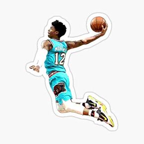 Ja Morant Sticker - Sticker Graphic - Auto, Wall, Laptop, Cell, Truck Sticker for Windows, Cars, Trucks