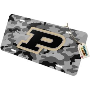 GRAPHICS & MORE Purdue University Camo Novelty Metal Vanity Tag License Plate
