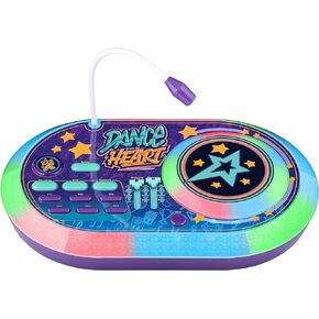 eKids Karmas World DJ Party Mixer Turntable Toy with Built in Microphone for Kids, for Fans of Karmas World Toys for Girls