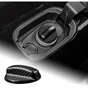 AIRSPEED for Audi Universal Gas Tank Door Sticker Fuel Tank Cap Cover Carbon Fiber Trim Molding Sticker for Audi A3 A4 A5 A8 Q3 Q5 Q7 S4 S5 Q5 RS6