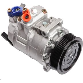 cciyu AC Compressor Pump for VW J-etta for GTI CC for Passat 1.8L 2.0L 2006-2015 Replaces CO 11237C AC Compressor for Car