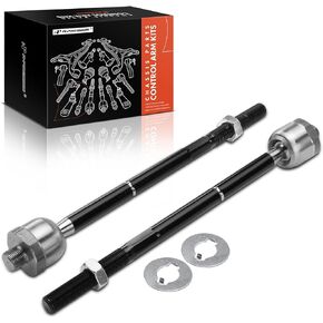 A-Premium 2 x Front Inner Tie Rod Ends Compatible with Chevy Silverado 1500 2014-2018, Suburban 2015-2020, Tahoe 2015-2020, GMC Sierra 1500 2014-2018, Yukon (XL) 2015-2020, Cadillac Escalade 2015-2020