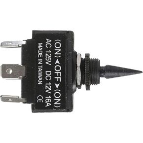 Seachoice 3-Position Toggle Switch, Momentary On/Off/Momentary On