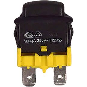 ALLIANCE LAUNDRY SYSTEMS Switch,Push Button Spst No,Blk (203935)